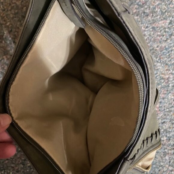 Unbranded Women's Olive Shade Hobo Satchel Bag - Picture 4 of 5